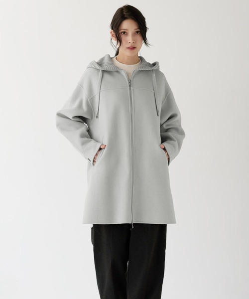 sankyo shokai（三京商会） コート アウター ウール混 ダブルフェイス