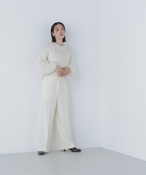 正規品♡ノルディックプルオーバー&ロングパンツセット♡アイボリー 新品 ジェラートピケ ノルディックプルオーバー&ロングパンツ セット