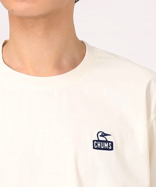 「CHUMS」 半袖Tシャツ M ブラック メンズ_画像6