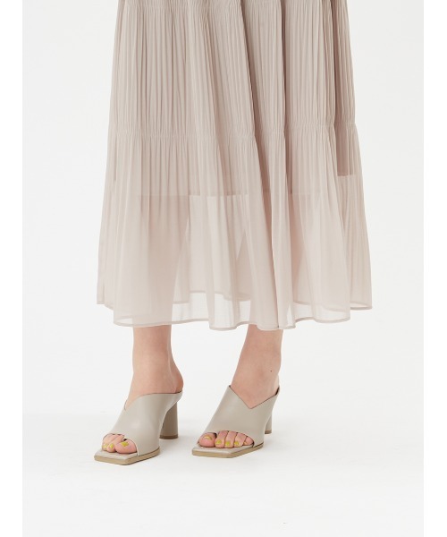 FRAY I.D（フレイ・アイディー） ノースリーブワンピース 0 ベージュ