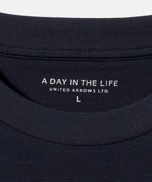 A DAY IN THE LIFE tシャツ シャイニー ポンチ ベーシック カットソー 