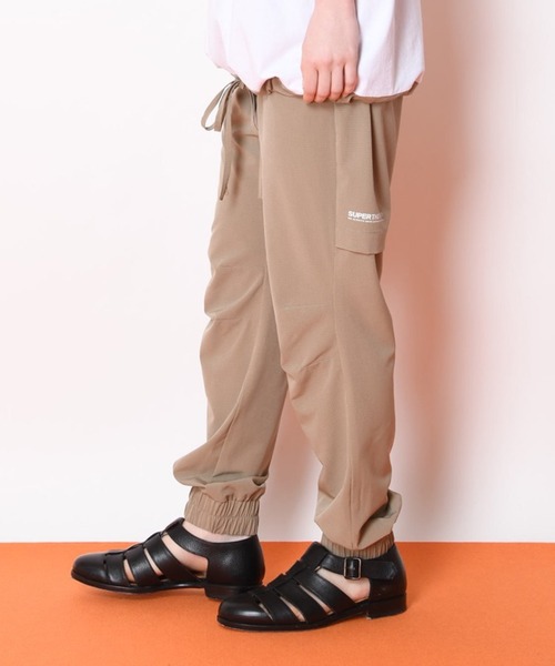 「SUPERTHANKS」 イージーパンツ S ベージュ メンズ_画像7