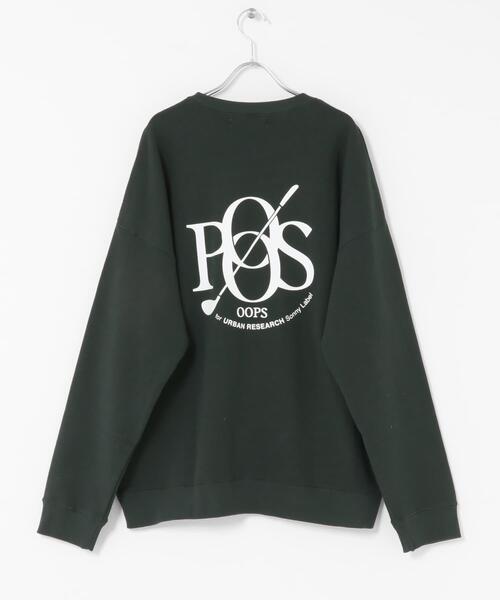 URBAN RESEARCH Sonny Label トレーナー スウェット OOPS 裏起毛バック