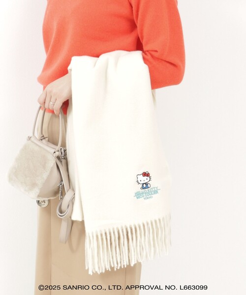 MICO COULIER（ミコクリエ） ストール マフラー 「HELLO KITTY × MICO