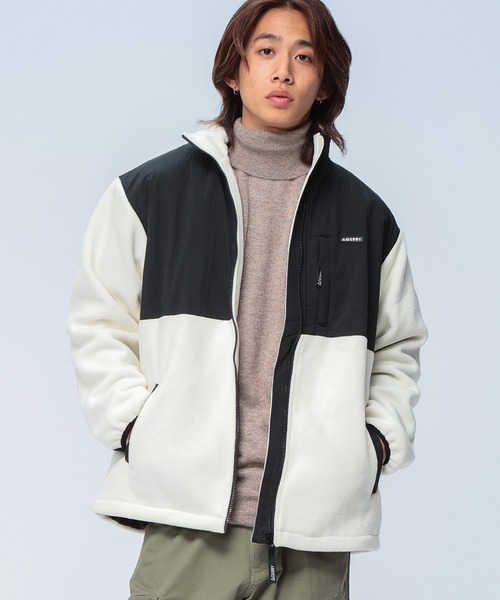 GERRY（ジェリー） ナイロンジャケット フリースナイロン フルジップ