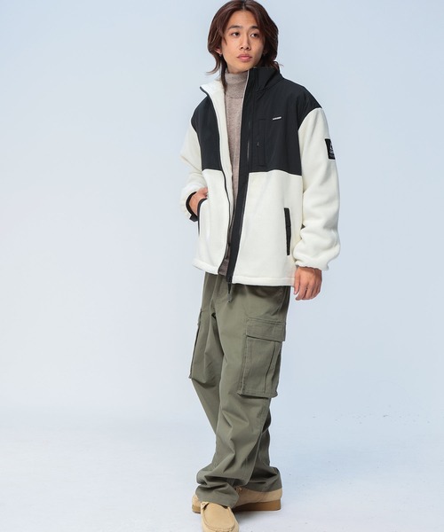 GERRY（ジェリー） ブルゾン アウター フリースナイロン フルジップ