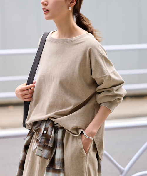 FRAMeWORK（フレームワーク） tシャツ 「追加」ウェットオゾン加工L