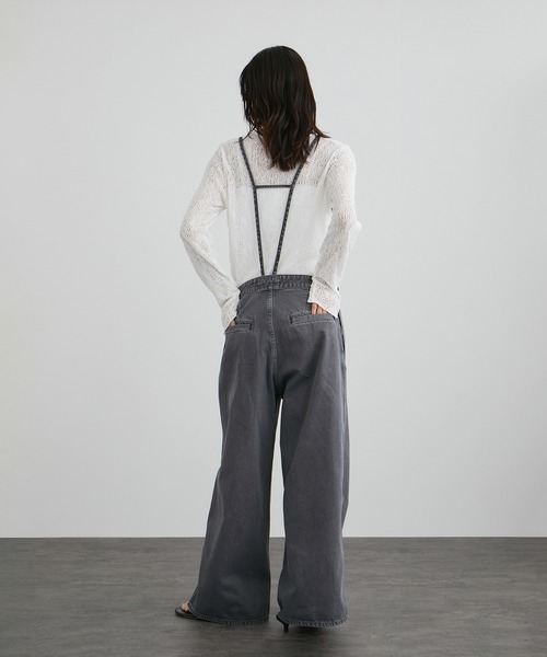 ADAM ET ROPE' FEMME サロペット38 ADAM ET ROPÉ FEMME(アダム エ ロペ ファム) / スラックスサロペット