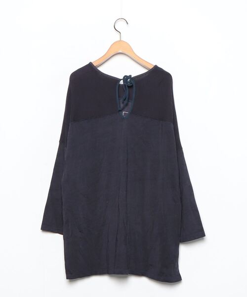 「BEAMS BOY」 長袖カットソー ONE SIZE ネイビー レディース_画像2