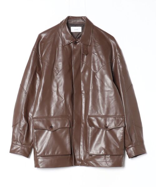 soerte ジャケット 1 ブラウン メンズ : ZOZOTOWN Yahoo!店 - 通販