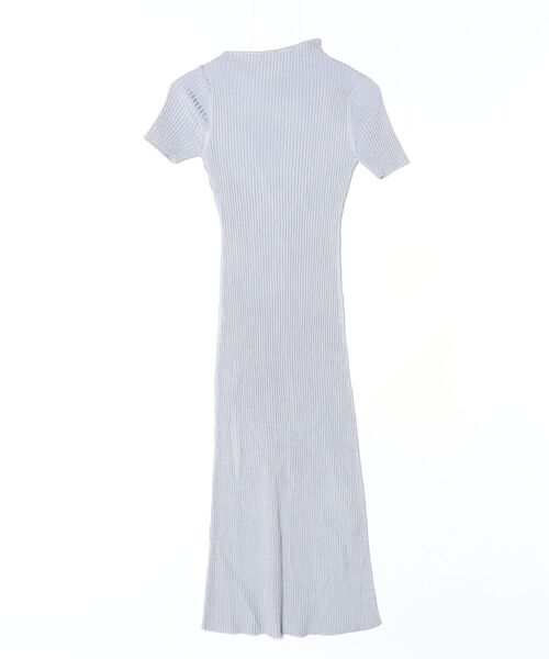 anuans（アニュアンス） ニットワンピース FREE ブルー レディース