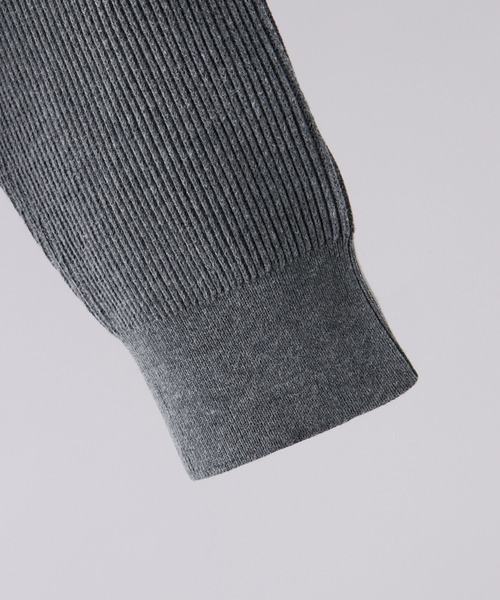 CLEL（クレイル） カーディガン 「CLEL」Basic/Spray Rib Knit Shirt