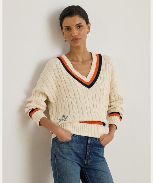 人気✨LAUREN RALPH LAUREN ケーブルニットクリケットセーター LAUREN RALPH LAUREN（ローレン ラルフローレン） ニット セーター