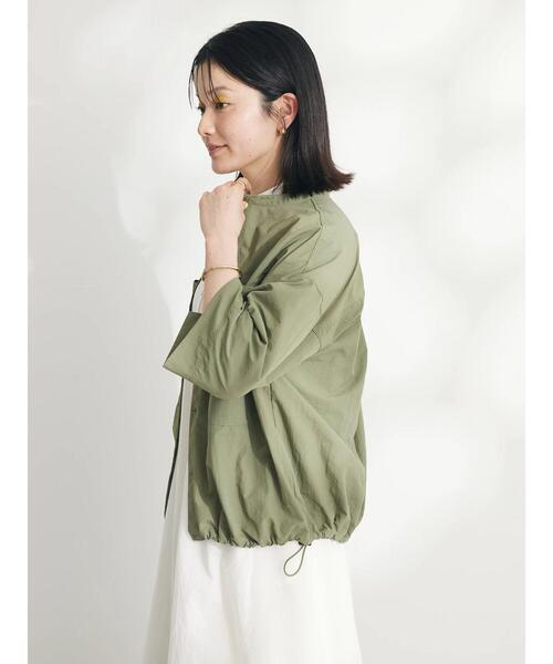 「CRAFT STANDARD BOUTIQUE」 7分袖ブラウス FREE カーキ レディース_画像7