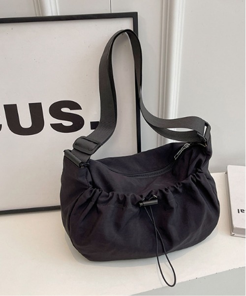 ナイロンショルダーバッグ Port（ポート） ショルダーバッグ バッグ 「 」 ナイロンギャザー