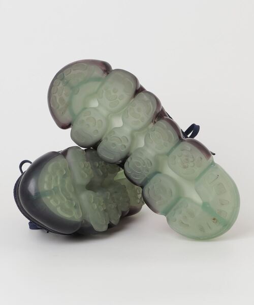 「grounds」 ローカットスニーカー 25cm ネイビー レディース_画像3