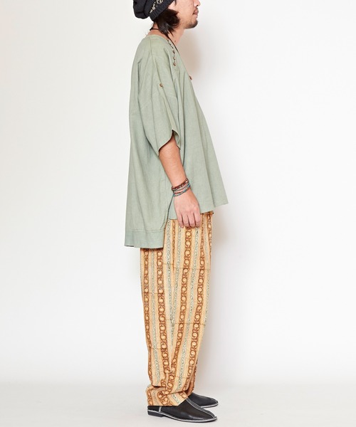 「チャイハネ」 パンツ FREE ホワイト メンズ_画像5