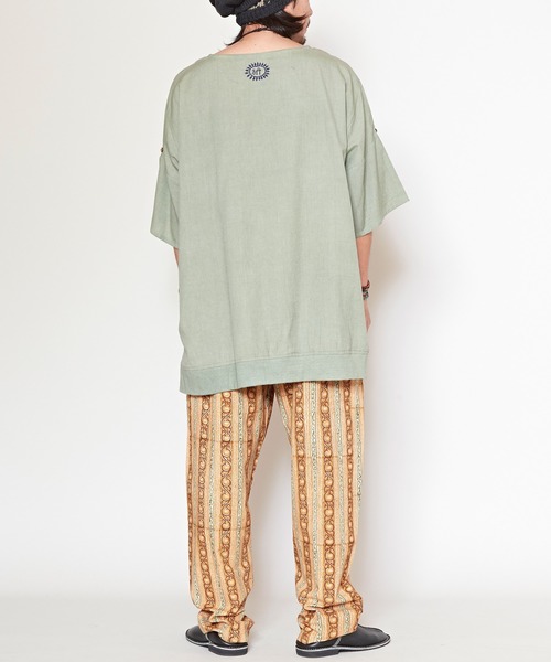 「チャイハネ」 パンツ FREE ホワイト メンズ_画像6