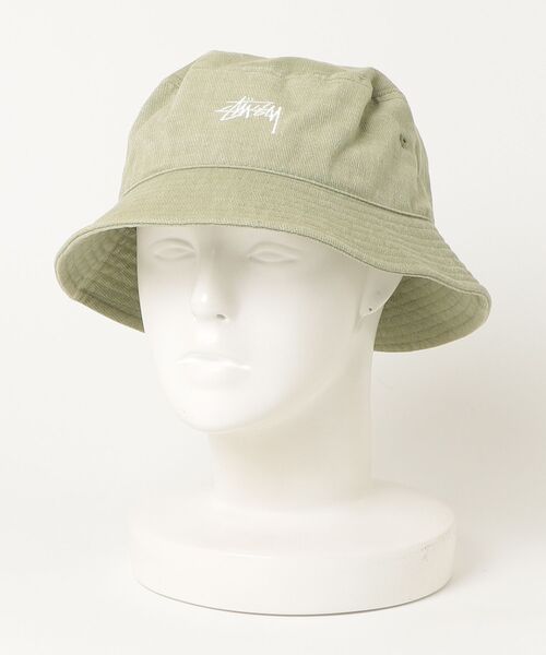 STUSSY（ステューシー） ハット - グリーン レディース : ZOZOTOWN