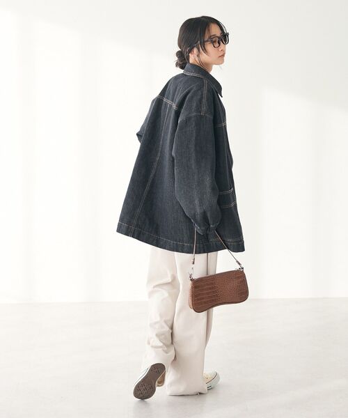 「CRAFT STANDARD BOUTIQUE」 「refind works」デニムジャケット FREE インディゴブルー レディース_画像9