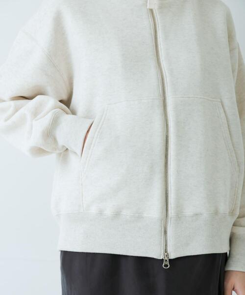 かぐれ トレーナー スウェット コットンスウェットスタンドジップ