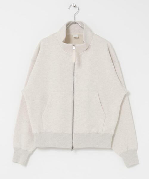 かぐれ トレーナー スウェット コットンスウェットスタンドジップ