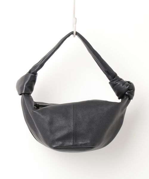 A*様 ボッテガヴェネタ ダブルノット バッグ 黒 bottega veneta BOTTEGA VENETA（ボッテガ・ヴェネタ） ダブルノットハンドバッグ