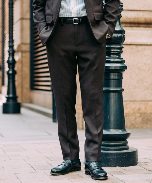 EDIFICE（エディフィス） スラックス ラフ ツイルスラックス