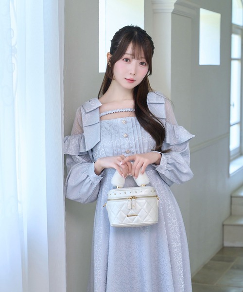 Rose Muse（ロゼミューズ） ハンドバッグ Mini vanity with detachable