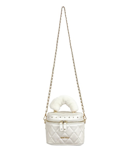 Rose Muse（ロゼミューズ） ハンドバッグ Mini vanity with detachable