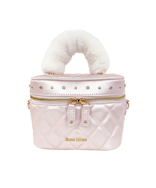 Rose Muse（ロゼミューズ） ハンドバッグ Mini vanity with detachable