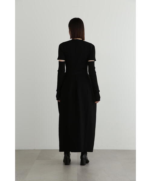 「JILL STUART」 ニットワンピース 4 ベージュ レディース_画像5