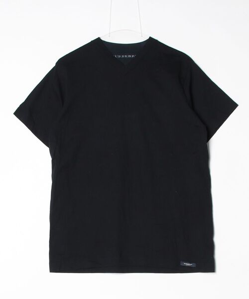 BURBERRY（バーバリー） 半袖Tシャツ L ブラック メンズ : ZOZOTOWN
