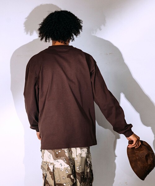 「UMBRO」 長袖Tシャツ MEDIUM ブラック メンズ_画像9