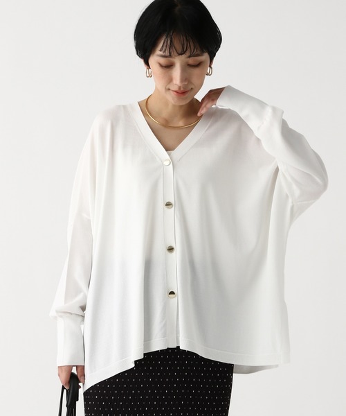 Elura（エルーラ） カーディガン サラサラタッチ2WAYカーディガン