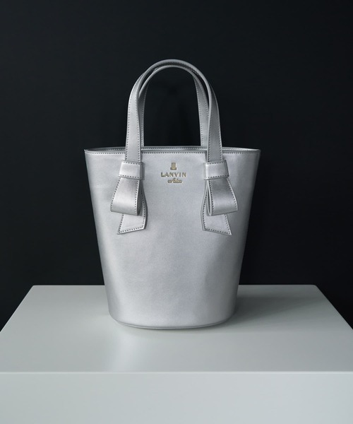 LANVIN en Bleu トートバッグ アンス バケツトート レディース