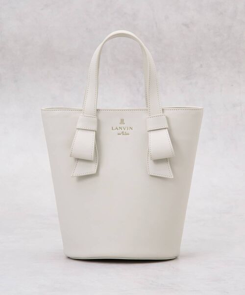 LANVIN en Bleu トートバッグ アンス バケツトート レディース