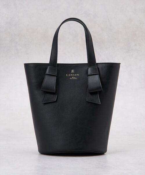 LANVIN en Bleu トートバッグ アンス バケツトート レディース