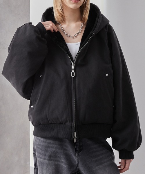「Loose/ルース」 マウンテンパーカー L ブラック メンズの画像