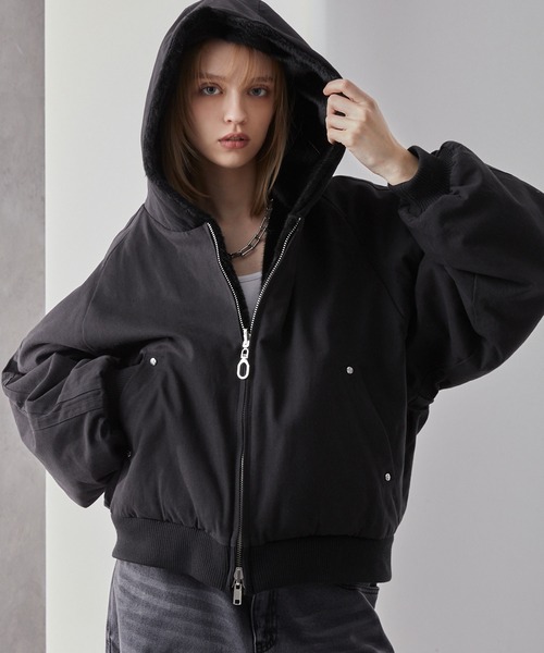「Loose/ルース」 マウンテンパーカー L ブラック メンズの画像