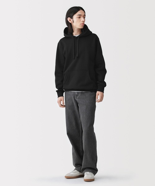⭐︎新品未使用⭐︎ スーパーストレッチ スウェットプルパーカ 無印良品（MUJI） パーカー 紳士 スウェットプルパーカ メンズ
