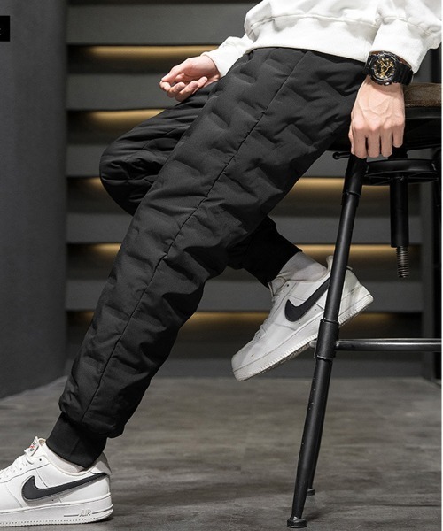 「NEW GENTLEMAN」 イージーパンツ M ブラック メンズ_画像4