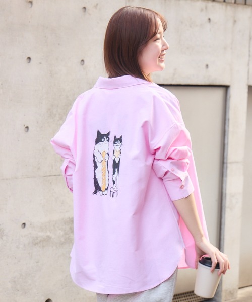 meeny miny ブラウス シャツ 「meeny miny」CAT ＆ BAKES 9456