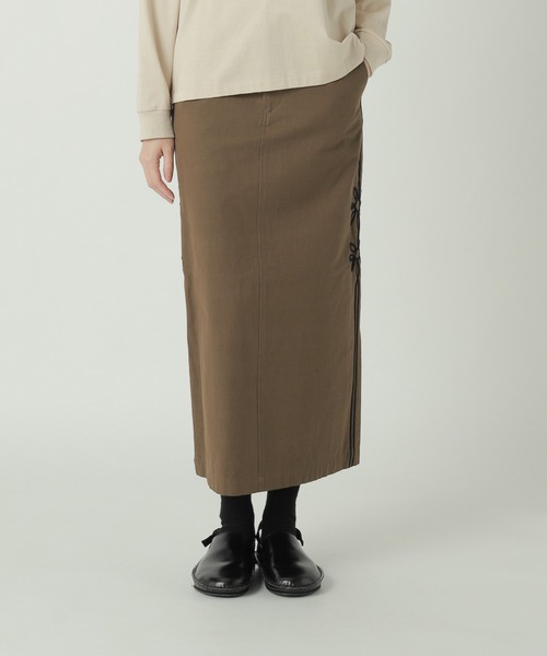 ZUCCa（ズッカ） スカート CORD EMBROIDERY BOTTOM / スカート