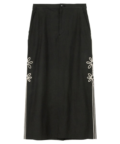 ZUCCa（ズッカ） スカート CORD EMBROIDERY BOTTOM / スカート