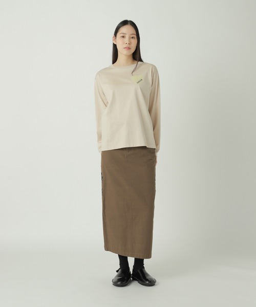 スカート ZUCCa（ズッカ） スカート CORD EMBROIDERY BOTTOM / スカート