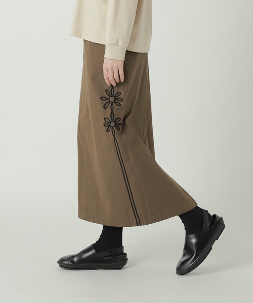 ZUCCa（ズッカ） スカート CORD EMBROIDERY BOTTOM / スカート