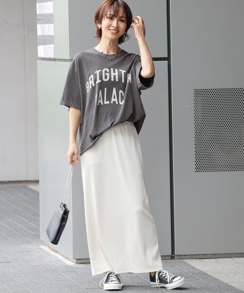 「JOURNAL STANDARD relume」 半袖Tシャツ FREE ホワイト レディース_画像8
