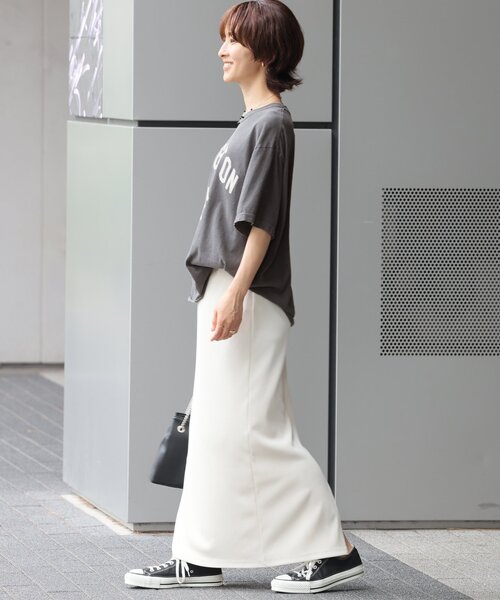「JOURNAL STANDARD relume」 半袖Tシャツ FREE ホワイト レディース_画像9