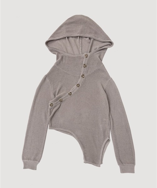 viavanda ニット VIAVANDA（ヴィアヴァンダ）の「2WAY HOODED MUFFLER KNIT（ニット